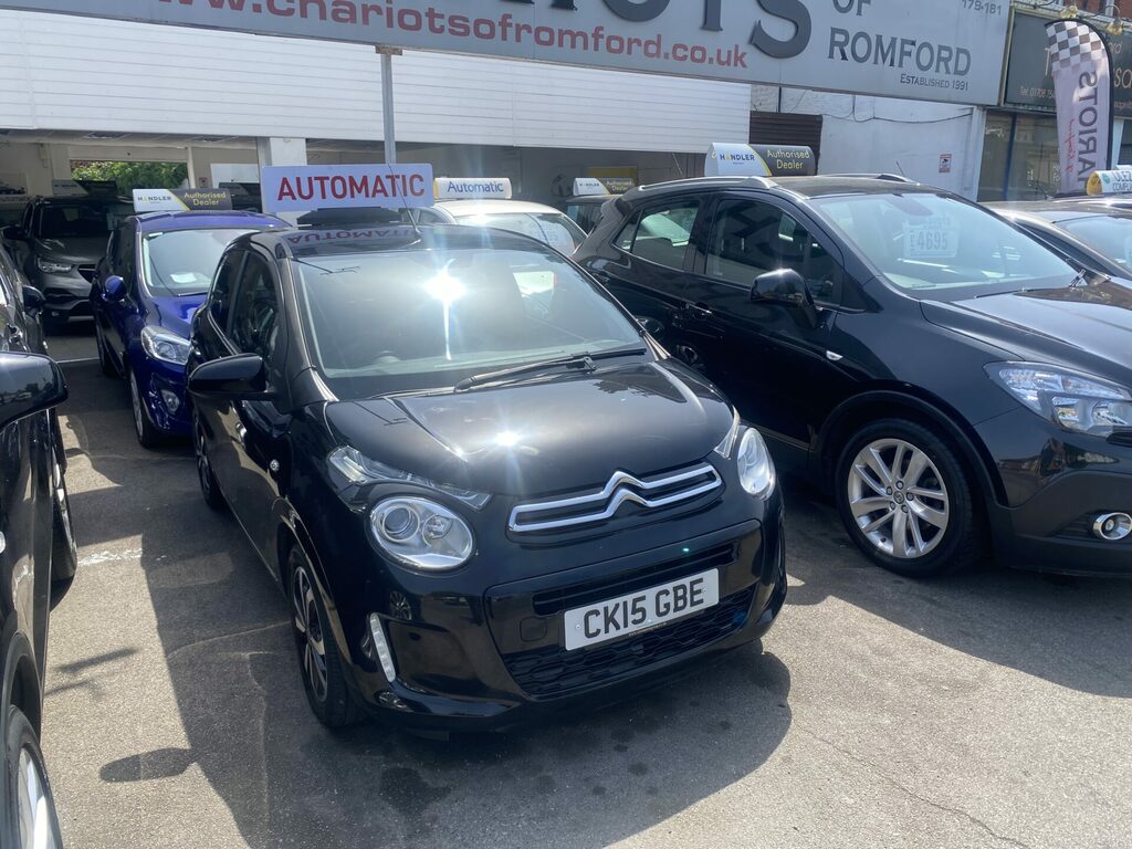 Citroen C1 1.0 Vti Flair Etg5 Euro 6 FL66VTO Black #3