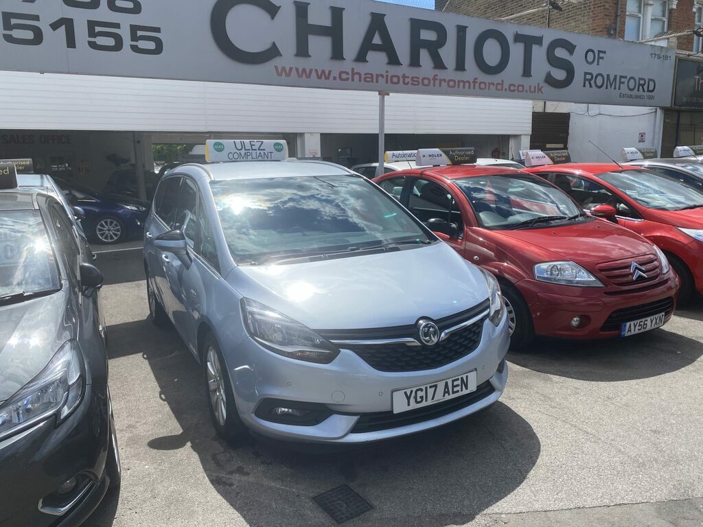 Vauxhall Zafira Tourer 1.4I Turbo Energy Euro 6 YG17AEN Silver #3
