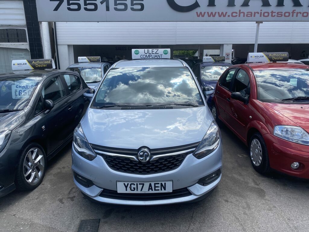 Vauxhall Zafira Tourer 1.4I Turbo Energy Euro 6 YG17AEN Silver #2