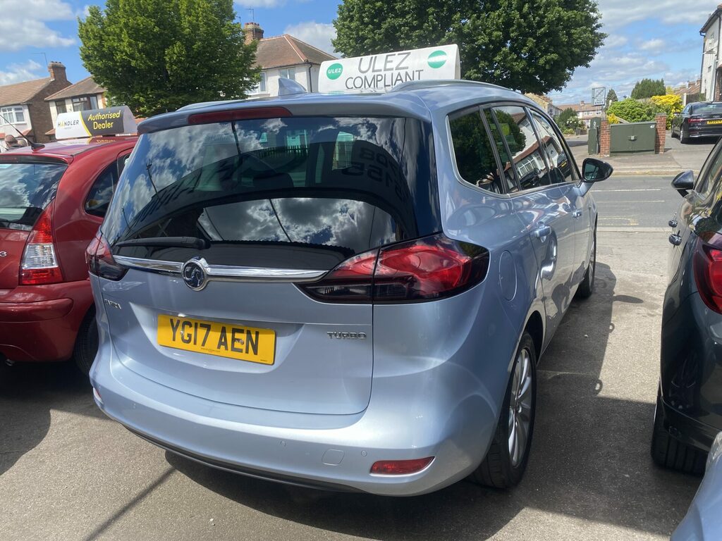 Vauxhall Zafira Tourer 1.4I Turbo Energy Euro 6 YG17AEN Silver #5