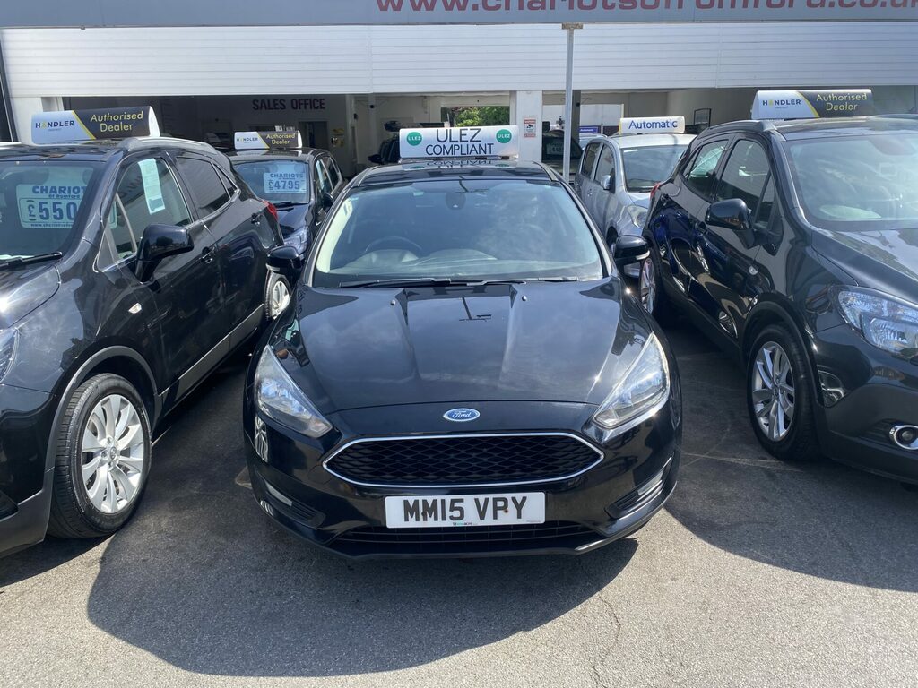 Ford Focus 1.0T Ecoboost Zetec Euro 6 S S YS66TZR Black #2