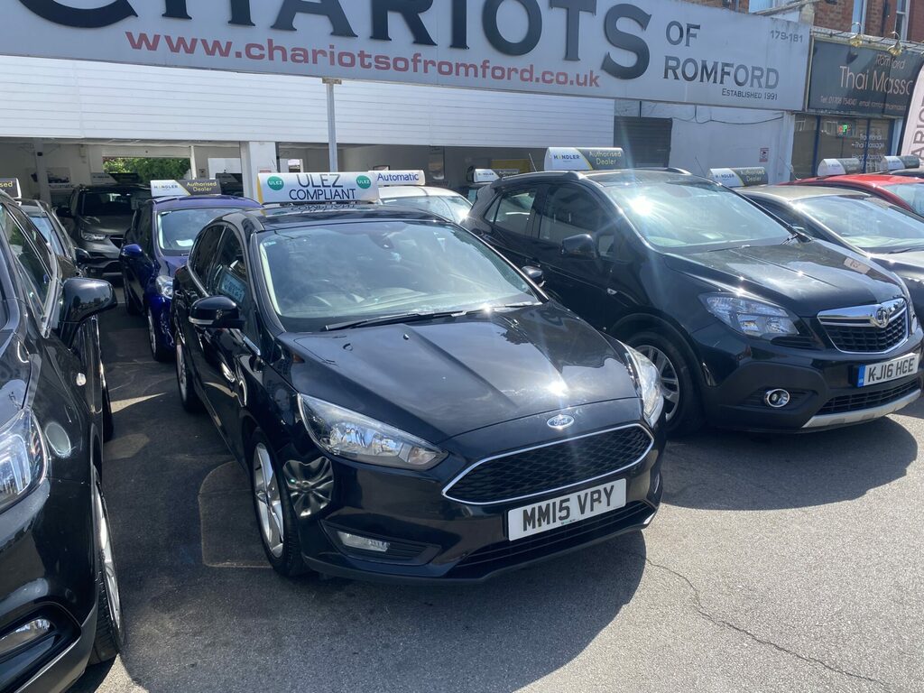 Ford Focus 1.0T Ecoboost Zetec Euro 6 S S YS66TZR Black #3