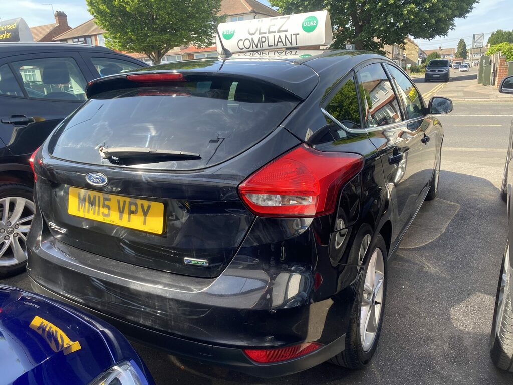 Ford Focus 1.0T Ecoboost Zetec Euro 6 S S YS66TZR Black #5