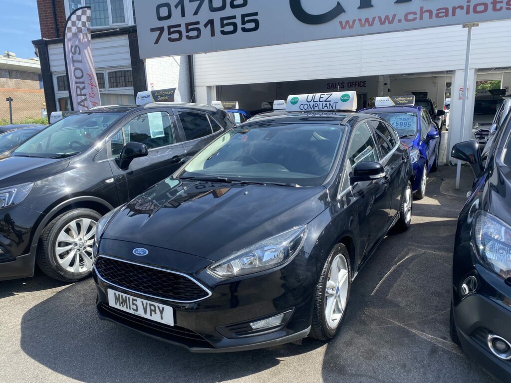 Ford Focus 1.0T Ecoboost Zetec Euro 6 S S Black
