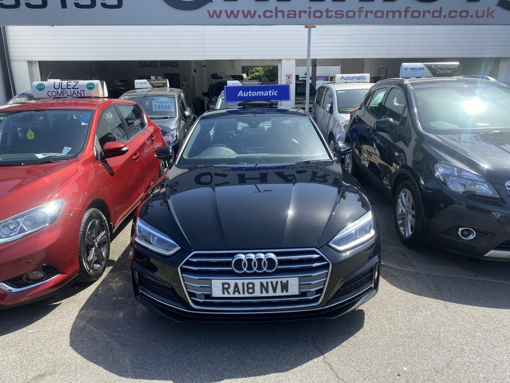 Audi A5 1.4 Tfsi S Line RA18NVW Black #2