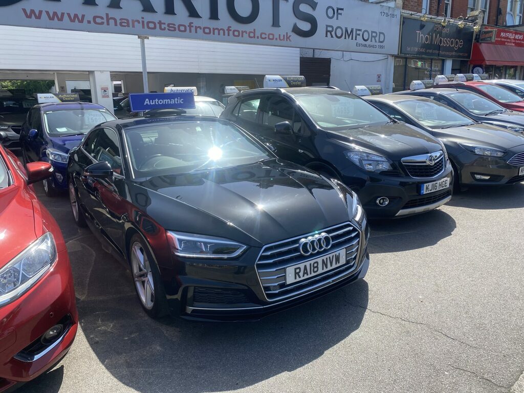 Audi A5 1.4 Tfsi S Line RA18NVW Black #3