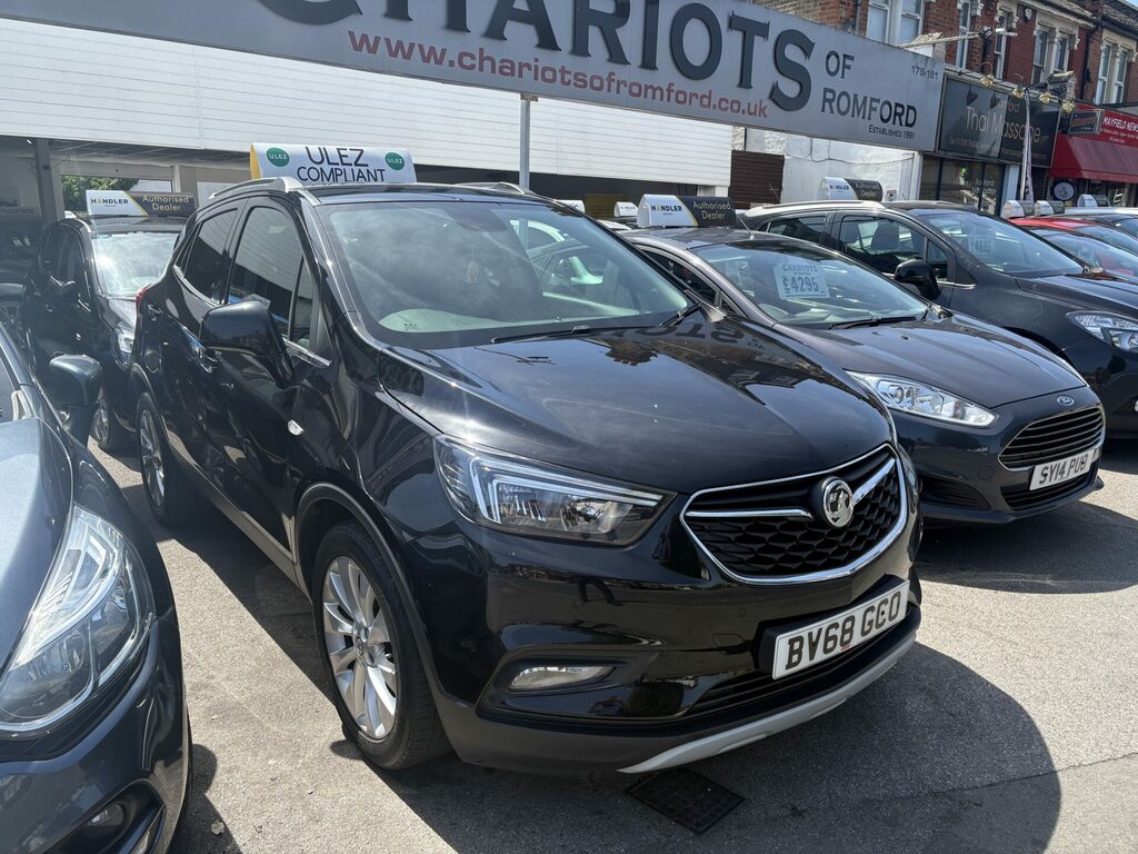 Vauxhall Mokka X 1.4I Turbo Ecotec Elite Nav Euro 6 S S BV68GCO Black #3