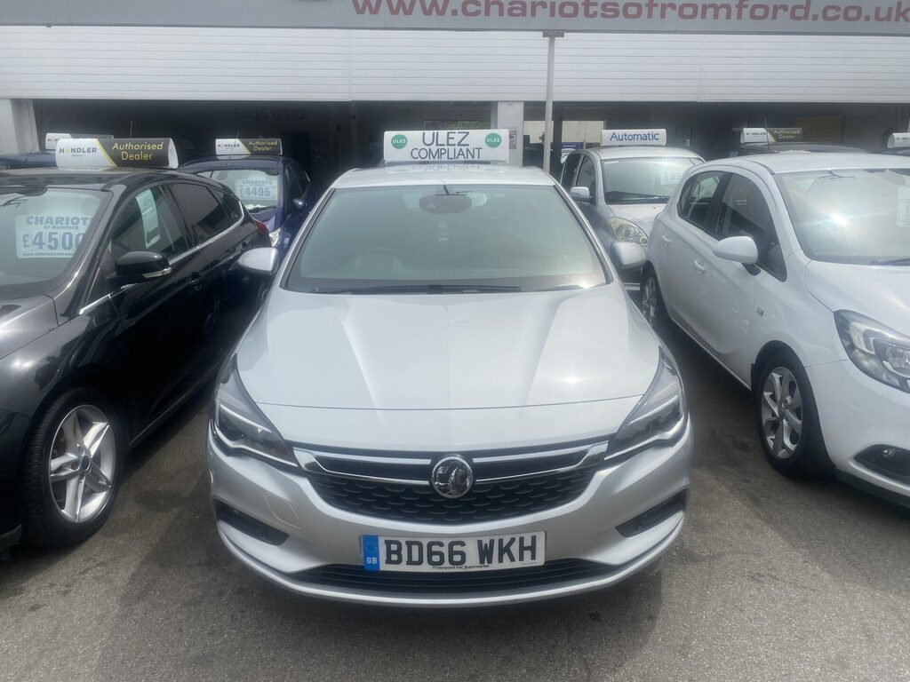 Vauxhall Astra 1.4I Turbo Sri Euro 6 BD66WKH Silver #2