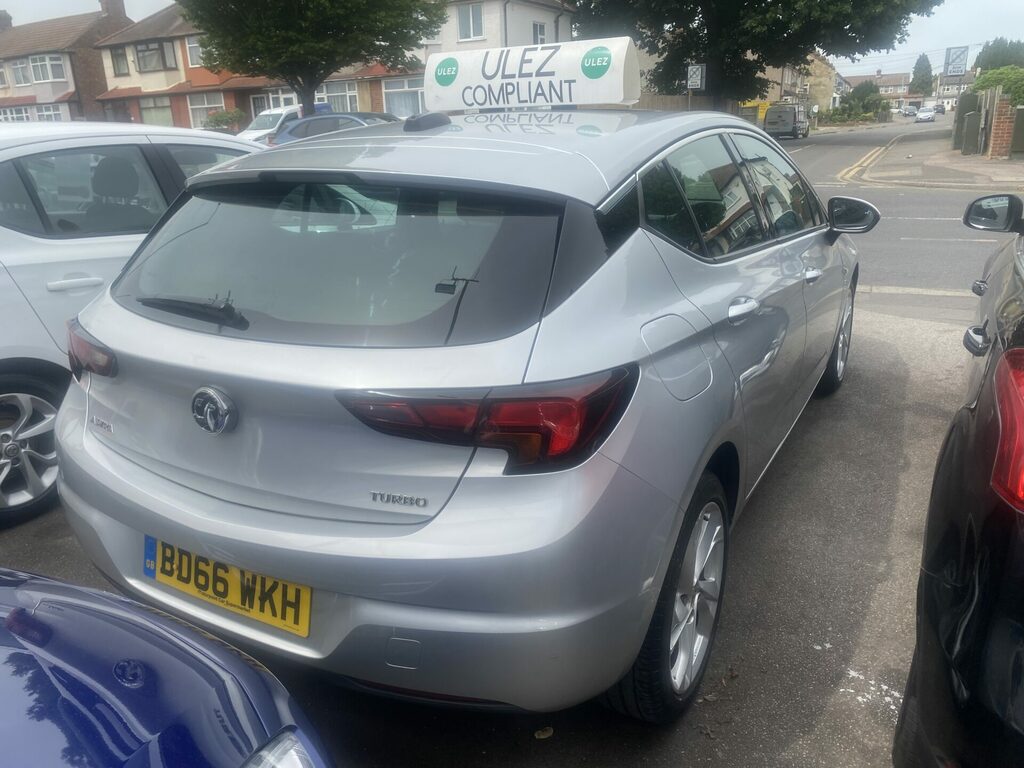 Vauxhall Astra 1.4I Turbo Sri Euro 6 BD66WKH Silver #6