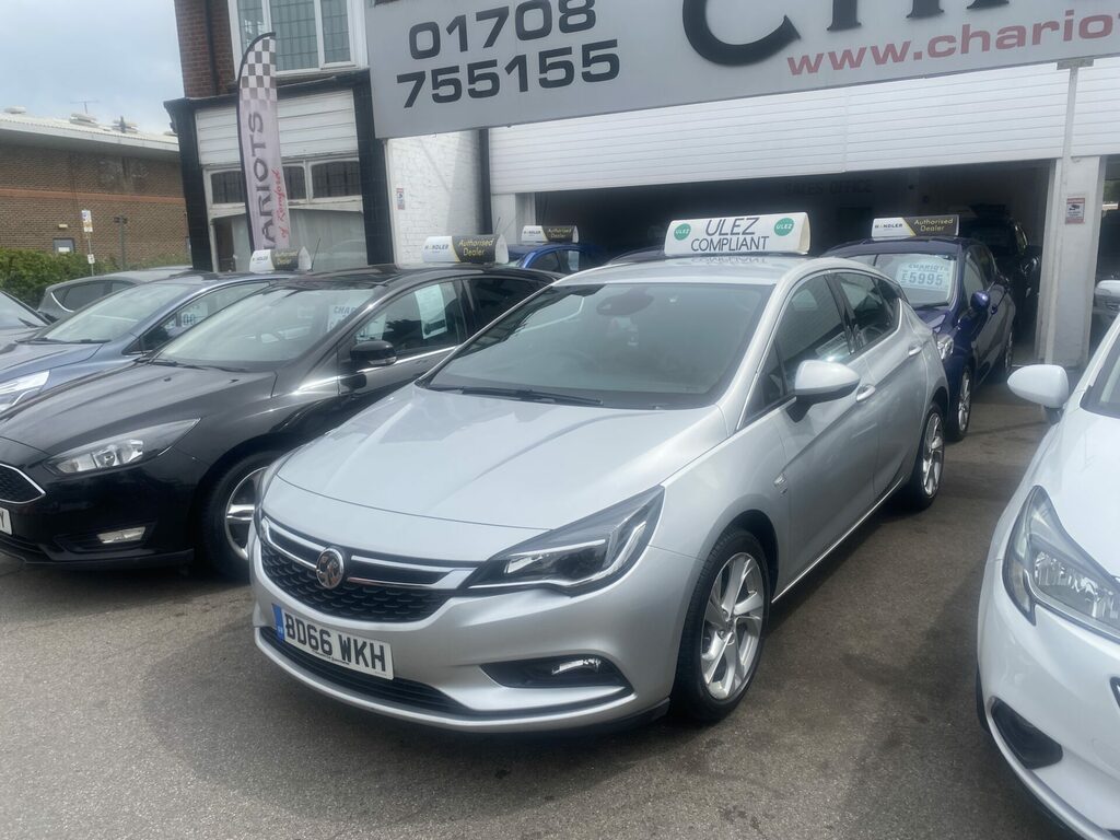 Vauxhall Astra 1.4I Turbo Sri Euro 6 Silver
