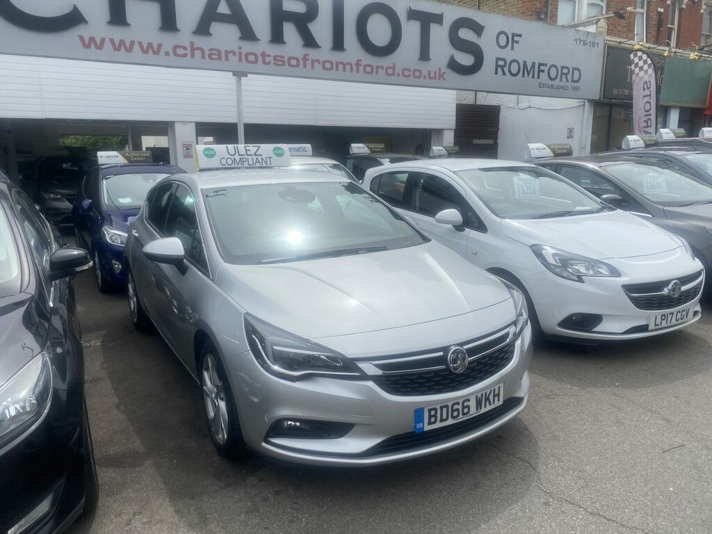 Vauxhall Astra 1.4I Turbo Sri Euro 6 BD66WKH Silver #3