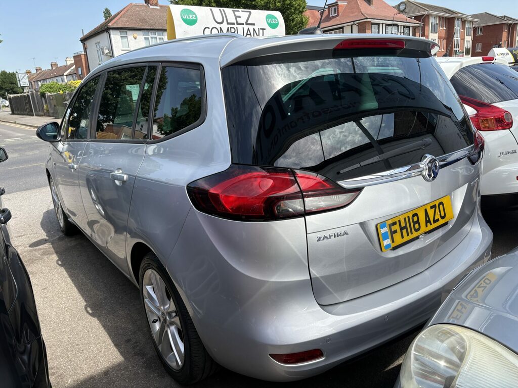 Vauxhall Zafira Tourer 1.4I Turbo Sri Nav Euro 6 FH18AZO Grey #5