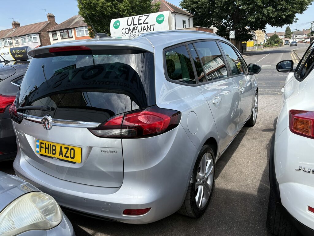 Vauxhall Zafira Tourer 1.4I Turbo Sri Nav Euro 6 FH18AZO Grey #4