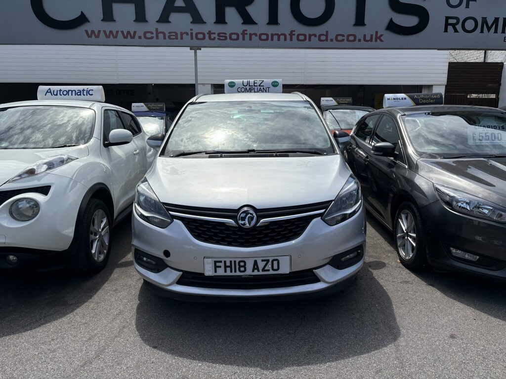 Vauxhall Zafira Tourer 1.4I Turbo Sri Nav Euro 6 FH18AZO Grey #2