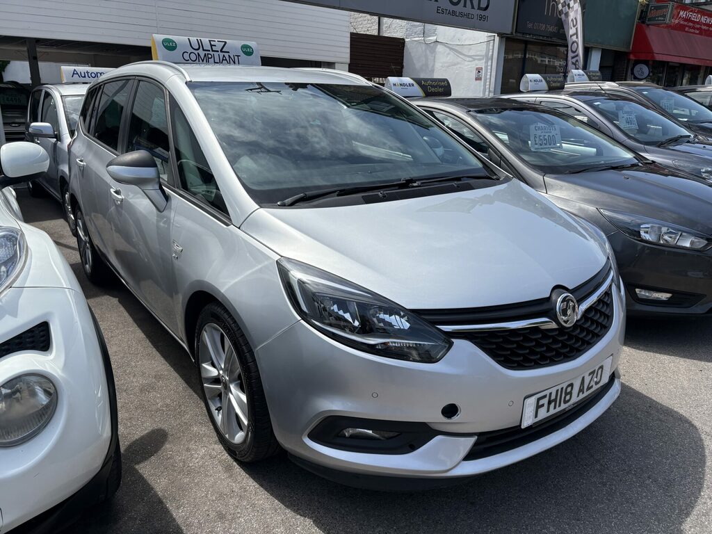 Vauxhall Zafira Tourer 1.4I Turbo Sri Nav Euro 6 FH18AZO Grey #3