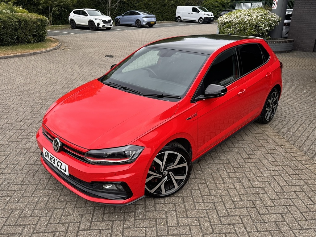 Volkswagen Polo Tsi Gti KW69XZJ Red #3