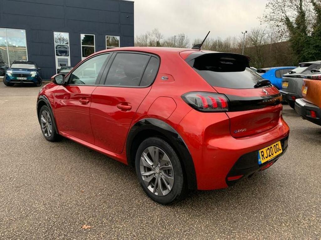 Peugeot e-208 E-208 50Kwh Allure RJ20OGL Red #4