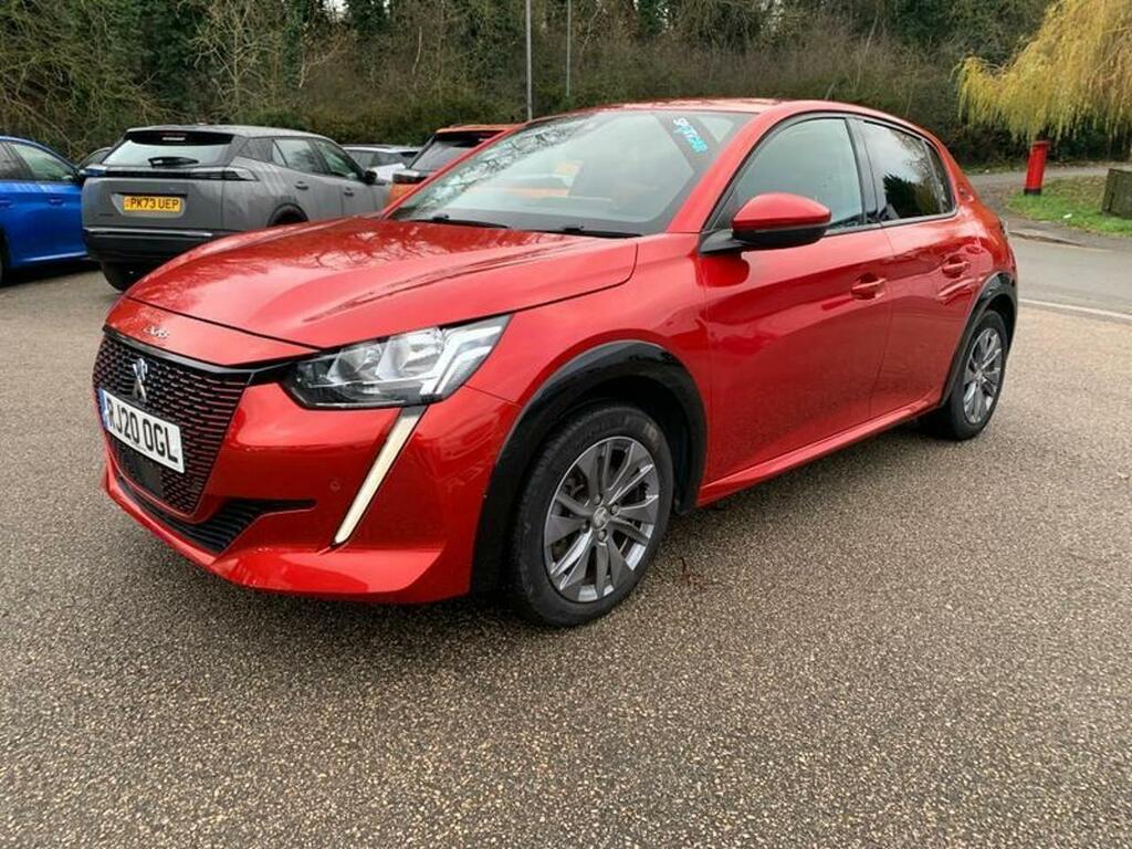 Peugeot e-208 E-208 50Kwh Allure RJ20OGL Red #3