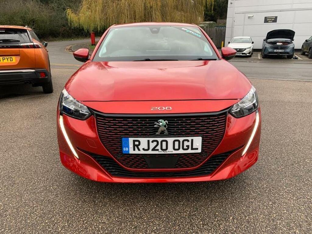 Peugeot e-208 E-208 50Kwh Allure RJ20OGL Red #2