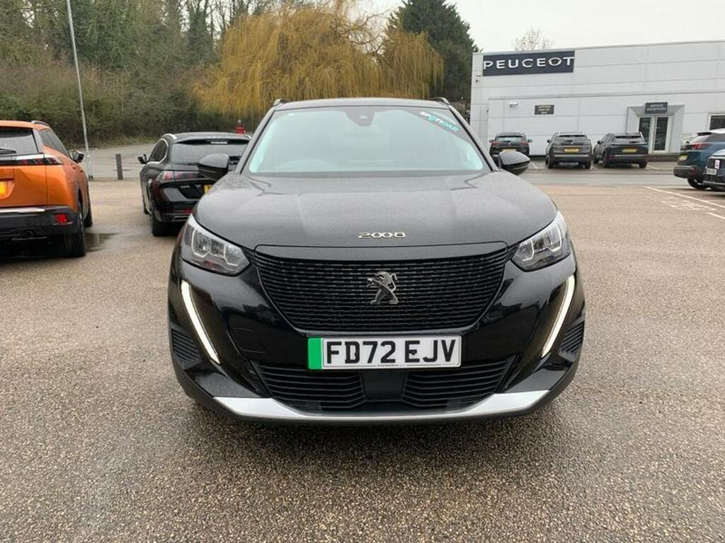 Peugeot e-2008 E-2008 50Kwh Allure Premium 7Kw Charge FD72EJV Black #2