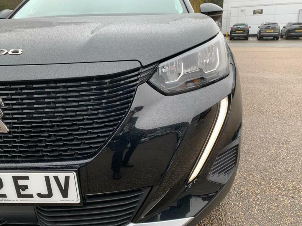 Peugeot e-2008 E-2008 50Kwh Allure Premium 7Kw Charge FD72EJV Black #5