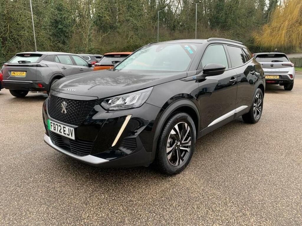 Peugeot e-2008 E-2008 50Kwh Allure Premium 7Kw Charge FD72EJV Black #3