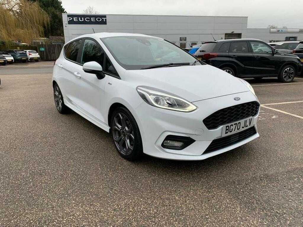 Ford Fiesta 1.0T Ecoboost Mhev St-line Edition Euro 6 Ss White