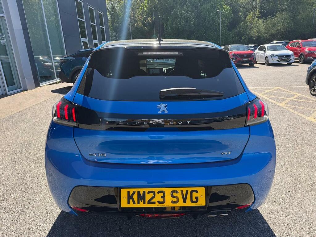 Peugeot 208 208 1.2 Puretech Gt Eat Euro 6 Ss KM23SVG Blue #4