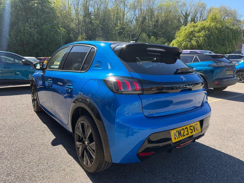 Peugeot 208 208 1.2 Puretech Gt Eat Euro 6 Ss KM23SVG Blue #3