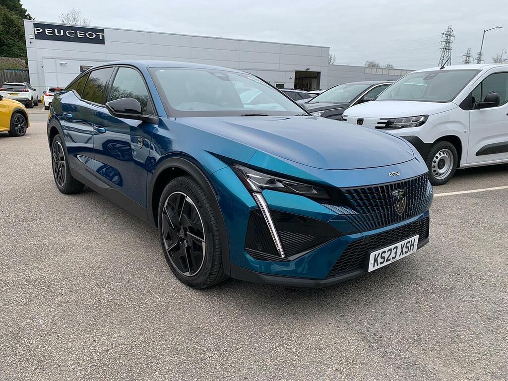 Peugeot 408 408 1.2 Puretech Gt Fastback Eat Euro 6 Ss Blue