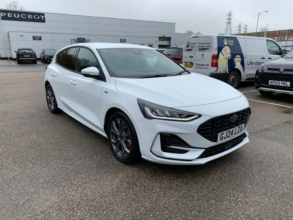 Ford Focus Focus 1.0T Ecoboost Mhev St-line Dct Euro 6 Ss White