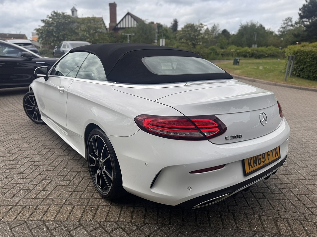 Mercedes-Benz C Class C300 Amg Line KM69FYN White #5