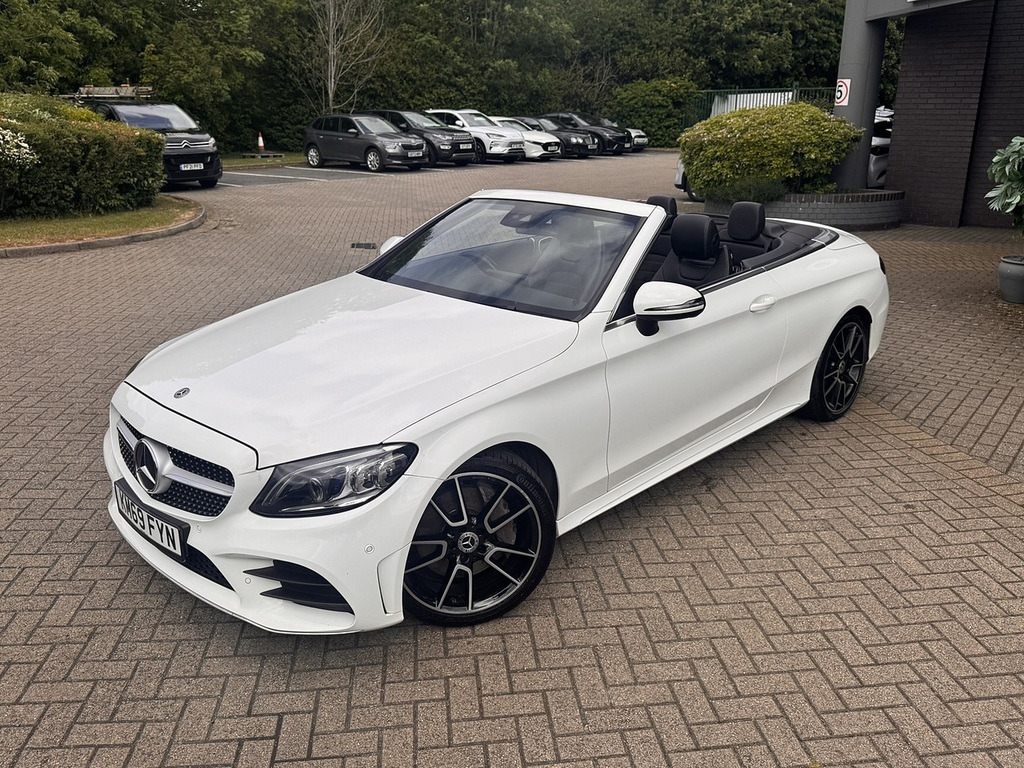 Mercedes-Benz C Class C300 Amg Line KM69FYN White #4