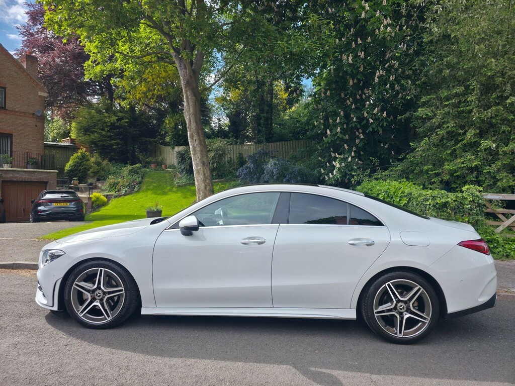 Mercedes-Benz CLA Class 1.3 Amg Line Premium Plus 2 Coupe 7G-dct Euro 6 White