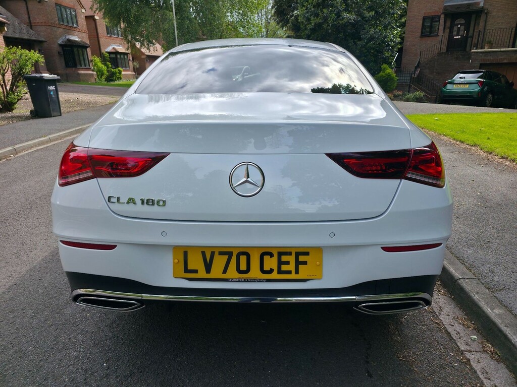 Mercedes-Benz CLA Class 1.3 Amg Line Premium Plus 2 Coupe 7G-dct Euro 6 LV70CEF White #2