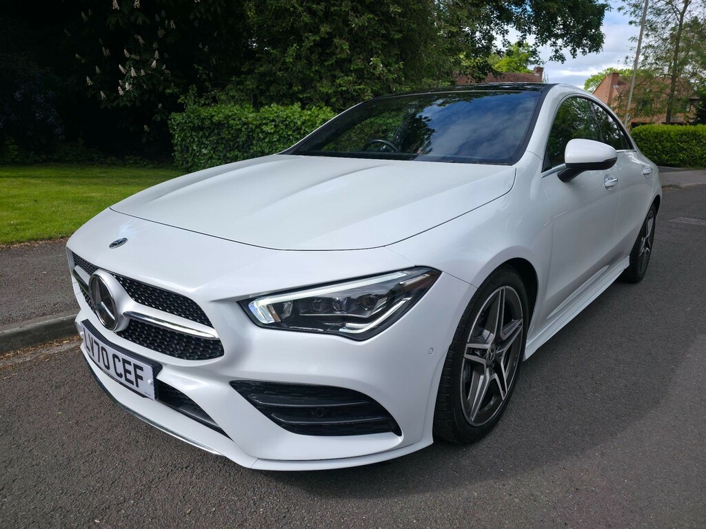 Mercedes-Benz CLA Class 1.3 Amg Line Premium Plus 2 Coupe 7G-dct Euro 6 LV70CEF White #3