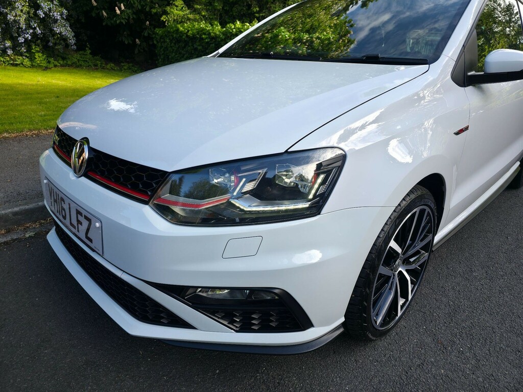 Volkswagen Polo 1.8 Tsi Bluemotion Tech Gti Euro 6 Ss YH16LFZ White #5