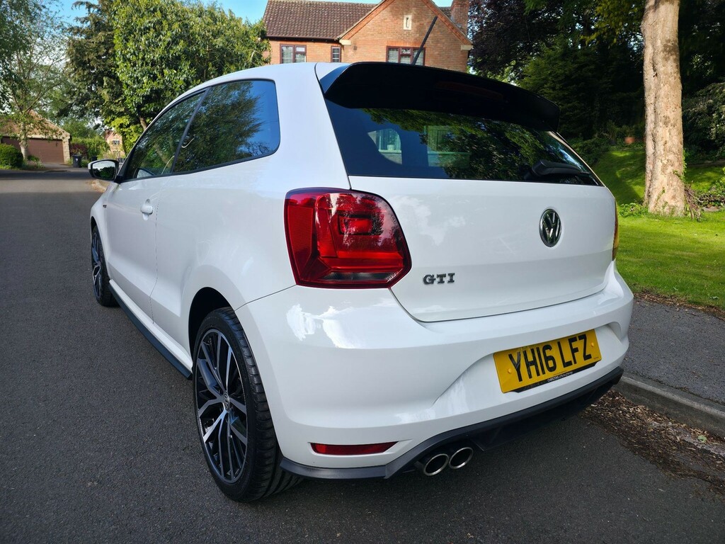 Volkswagen Polo 1.8 Tsi Bluemotion Tech Gti Euro 6 Ss YH16LFZ White #3