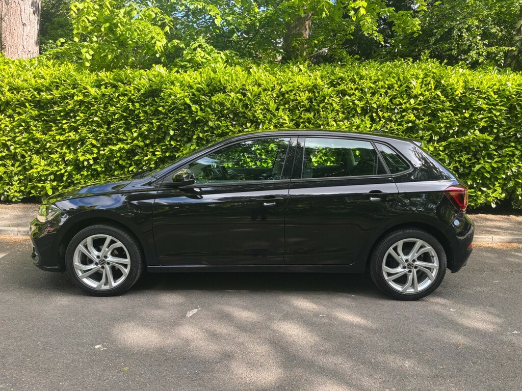 Volkswagen Polo 1.0 Tsi Style Euro 6 Ss YE74KOB Black #5