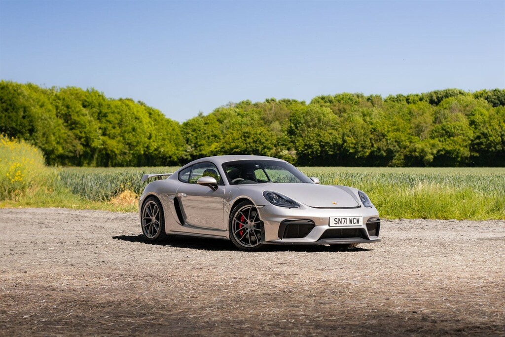 Porsche 718 Cayman 4.0 Gt4 Pdk Euro 6 Ss Silver