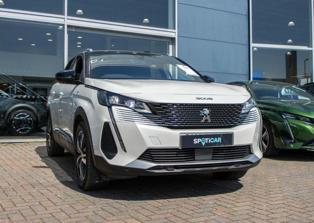 Peugeot 3008 1.2 Puretech Gt Euro 6 S S SM22NGZ White #5