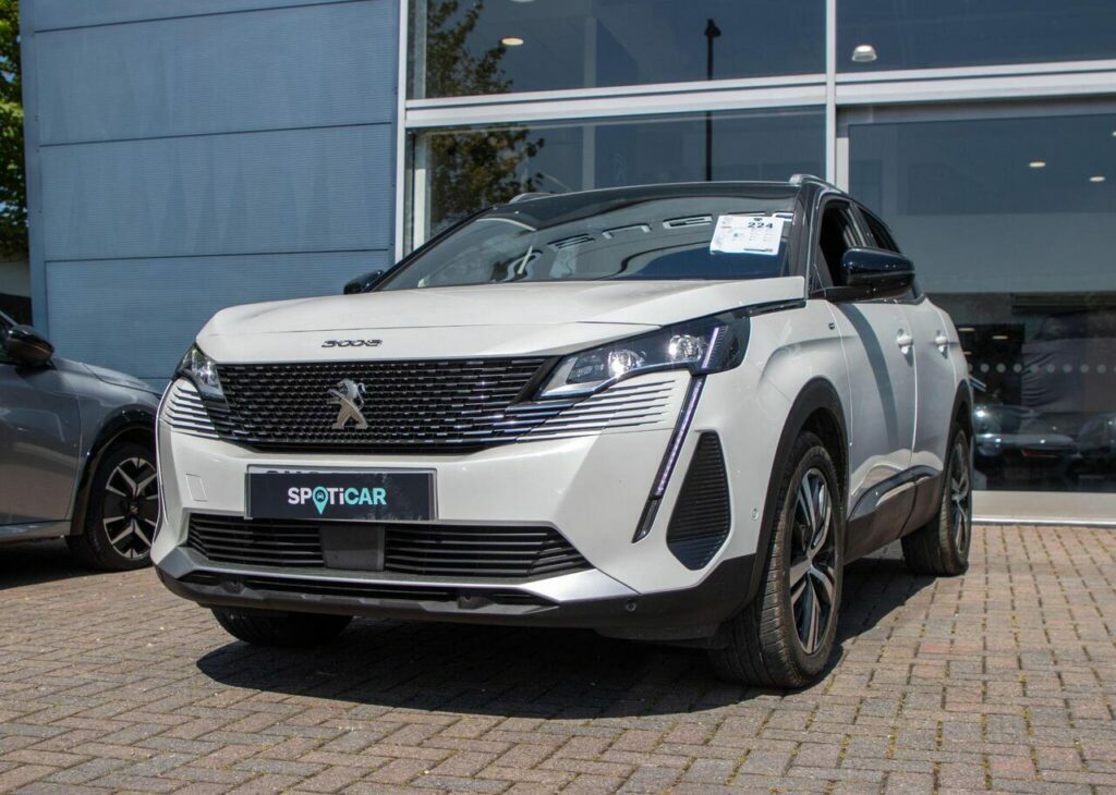 Peugeot 3008 1.2 Puretech Gt Euro 6 S S SM22NGZ White #2