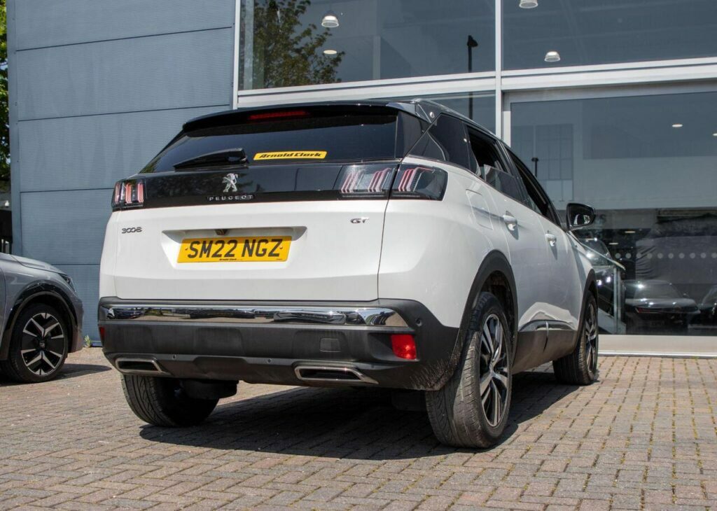Peugeot 3008 1.2 Puretech Gt Euro 6 S S SM22NGZ White #4