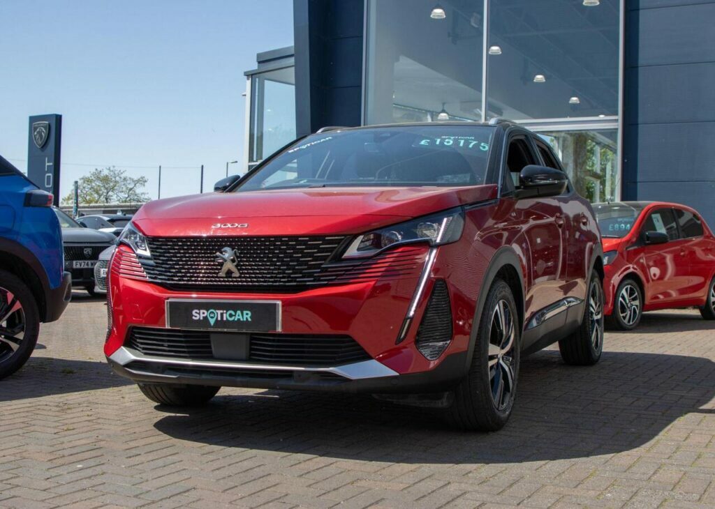 Peugeot 3008 1.2 Puretech Gt Euro 6 S S SG22XEC Red #3