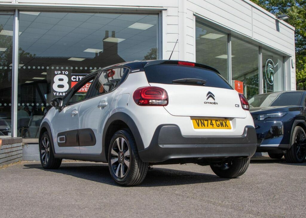 Citroen C3 1.2 Puretech Plus Euro 6 S S VN74GWX White #2