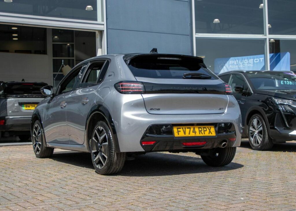 Peugeot 208 1.2 Puretech Gt Euro 6 S S FV74RPX Grey #4