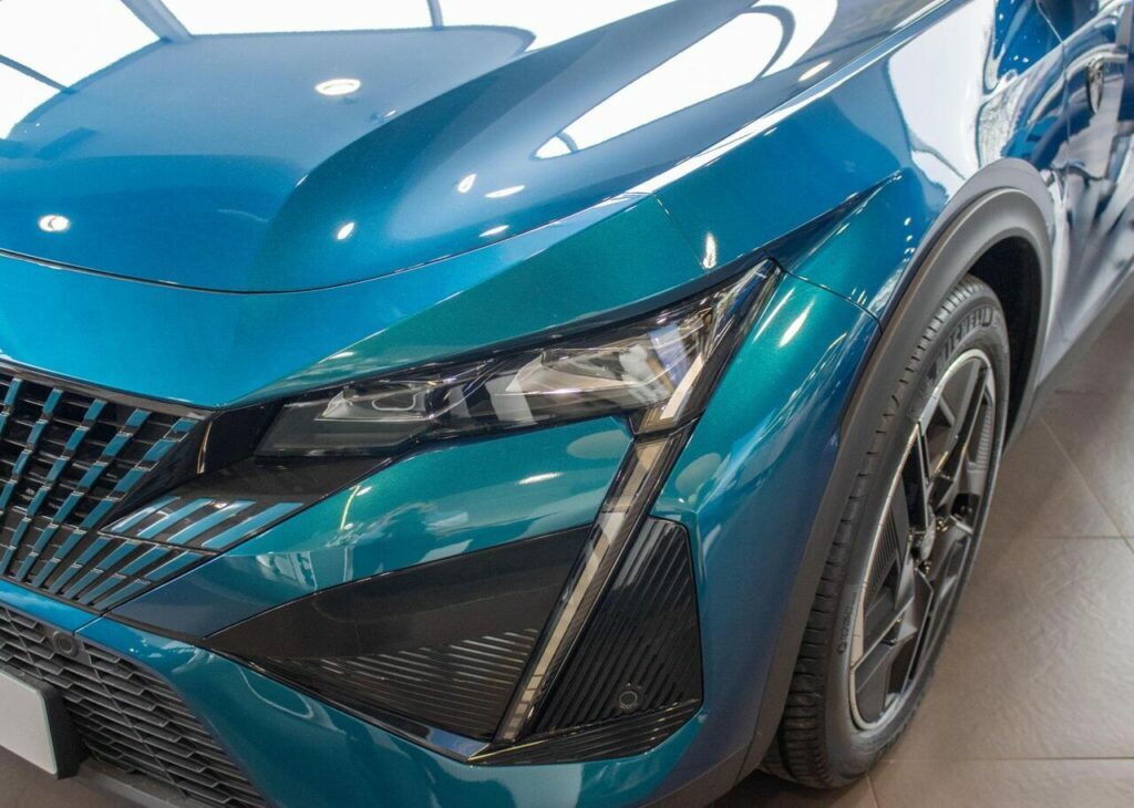 Peugeot 408 Hatchback Blue #6