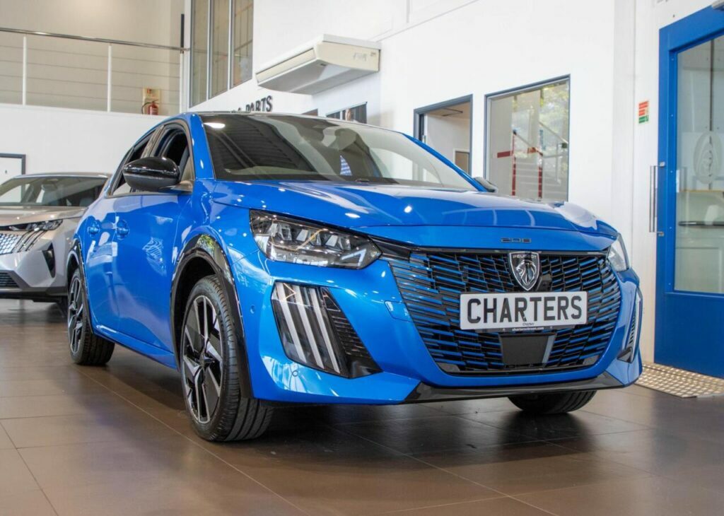 Peugeot e-208 Hatchback Blue