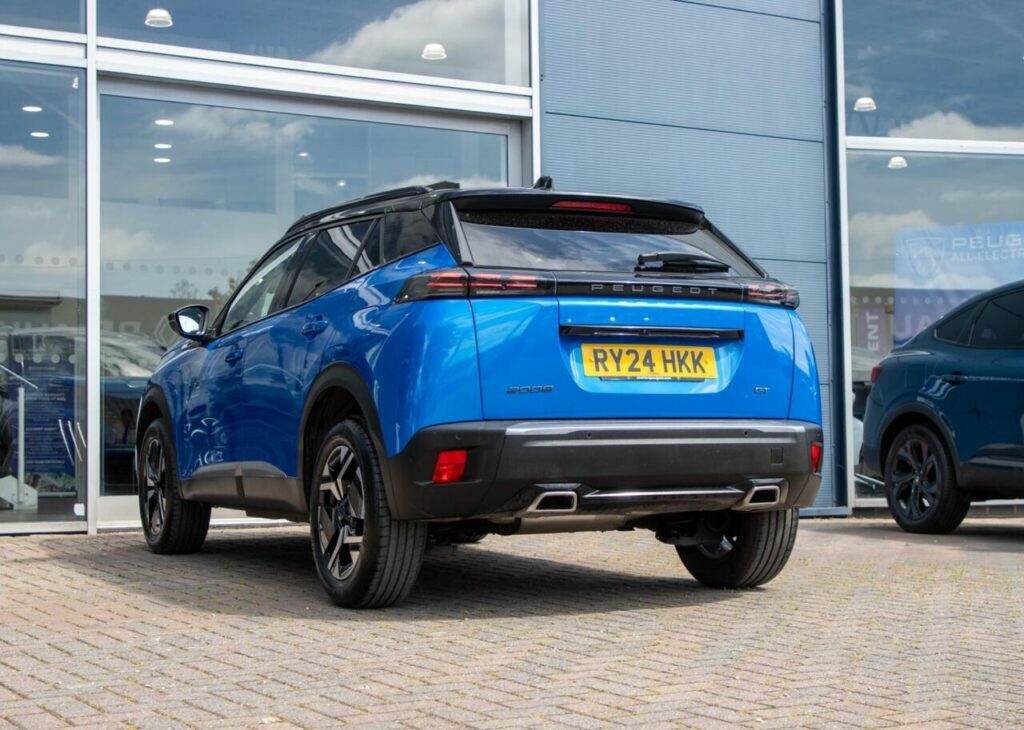 Peugeot 2008 1.2 Puretech Gt Eat Euro 6 S S RY24HKK Blue #4