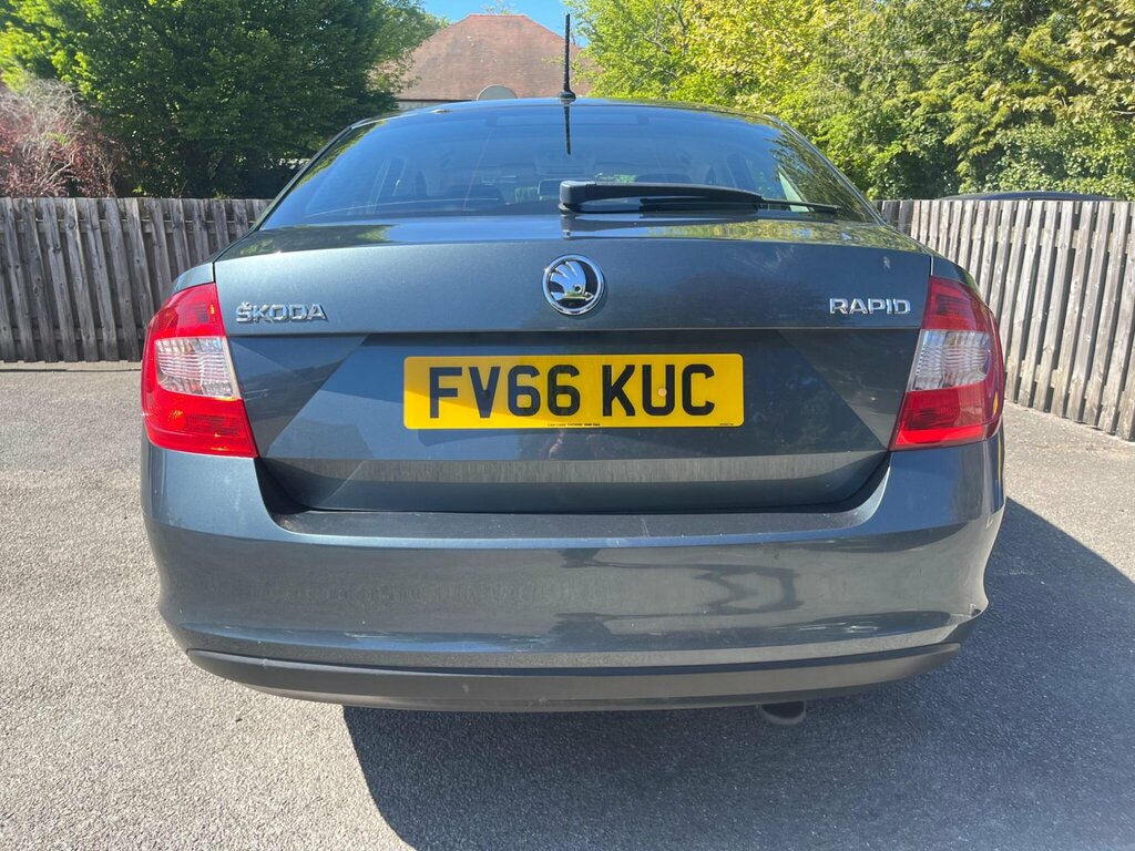 Skoda Rapid 1.2 Tsi Se Euro 6 Ss Grey #5